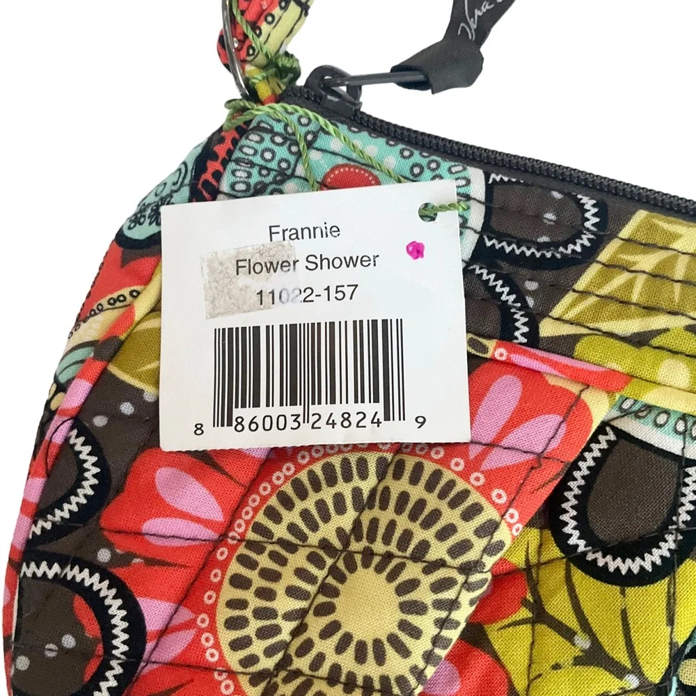 NWT Vera Bradley | Frannie Flower Shower Quilted Floral Shoulder Crossbo… - Picture 13 of 15
